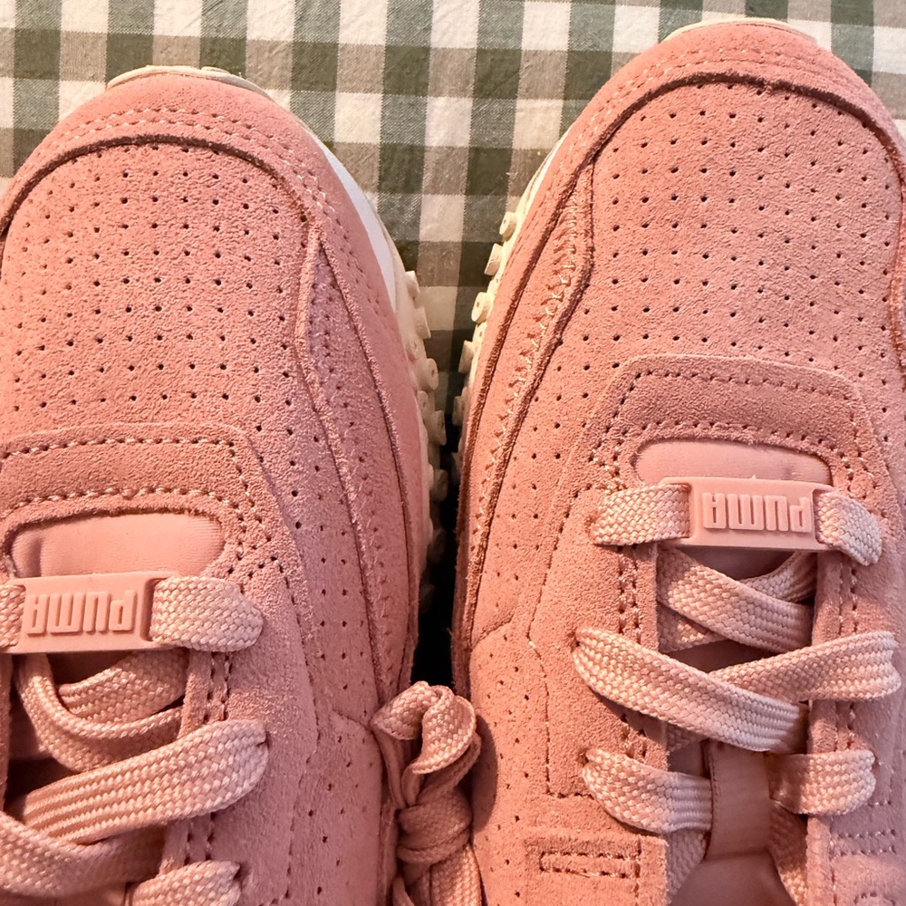 Puma Women's Pink Athletic Shoes - Picture 3 of 5